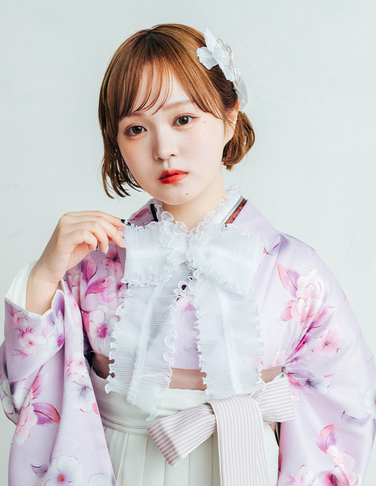 袴 ガーリー 椿