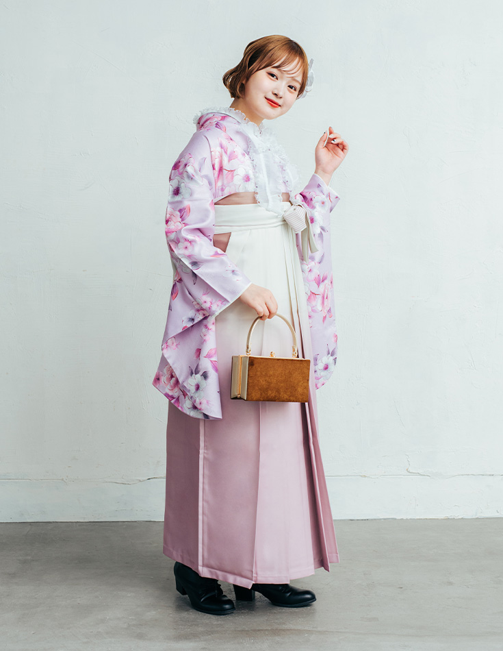 袴 ガーリー 椿